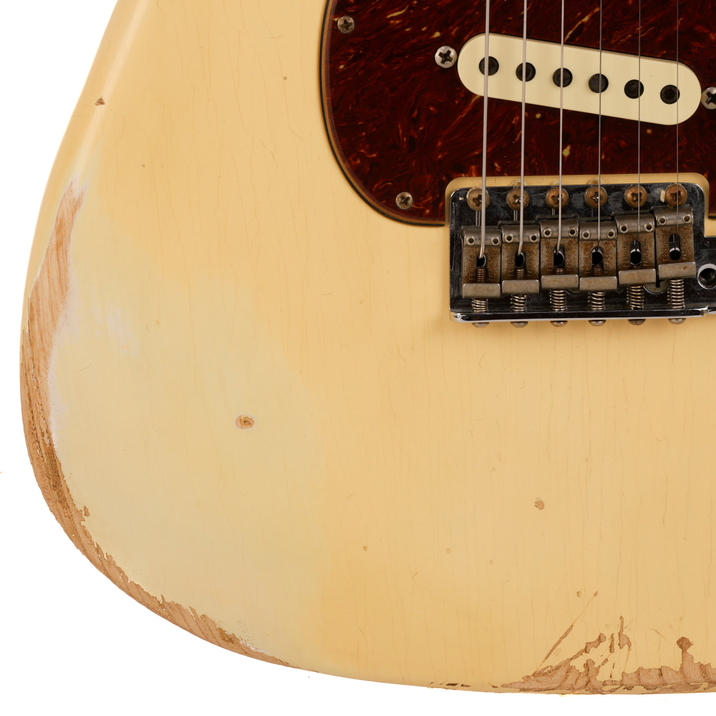 Fender Custom Shop 1962 Stratocaster Heavy Relic Guitar - Aged Vintage White - CHUCKSCLUSIVE - #R120688