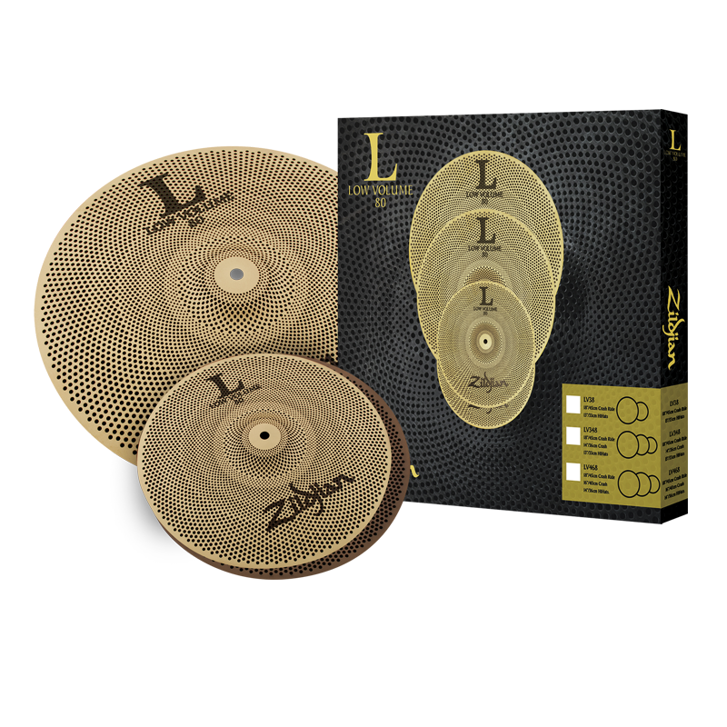 Zildjian L80 Low Volume 13"/18" Cymbal Box Set
