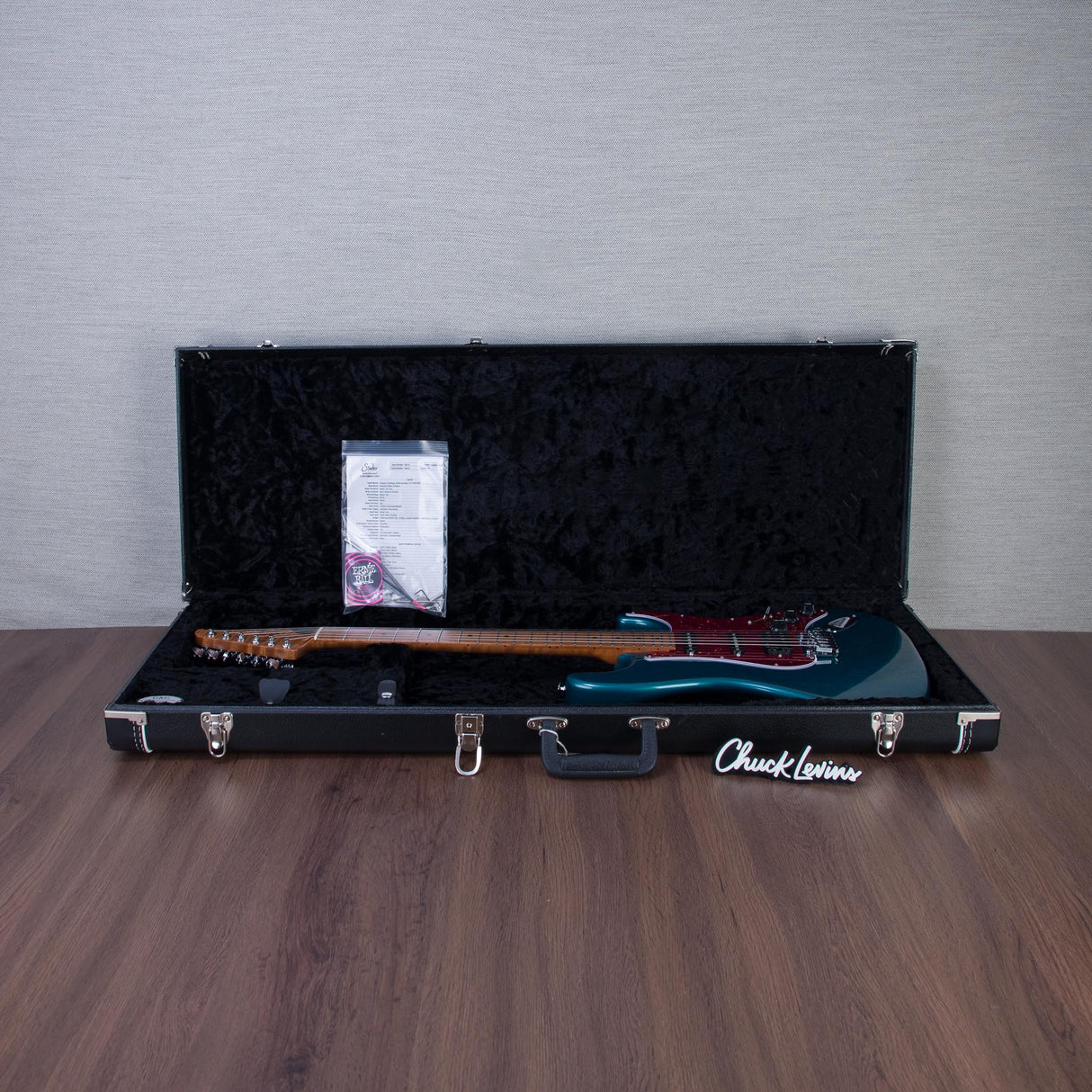 Suhr Limited Edition Classic S Antique Metallic Electric Guitar - Ocean Turquoise Metallic - #78113