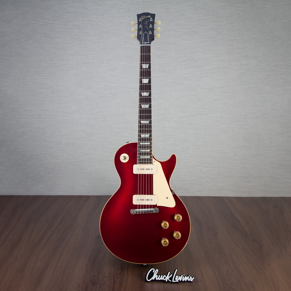 Gibson Custom Shop 1954 Les Paul Standard Electric Guitar - Gloss Candy Red - #42608