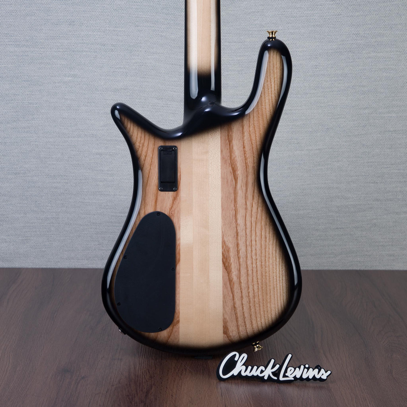 Spector Euro 4 Electric Bass Guitar - Natural Black Burst Gloss - CHUCKSCLUSIVE - #NB22963