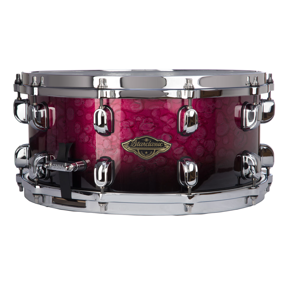 Tama Starclassic Walnut/Birch 14 x 6.5-Inch Snare - Molten Dark Raspberry