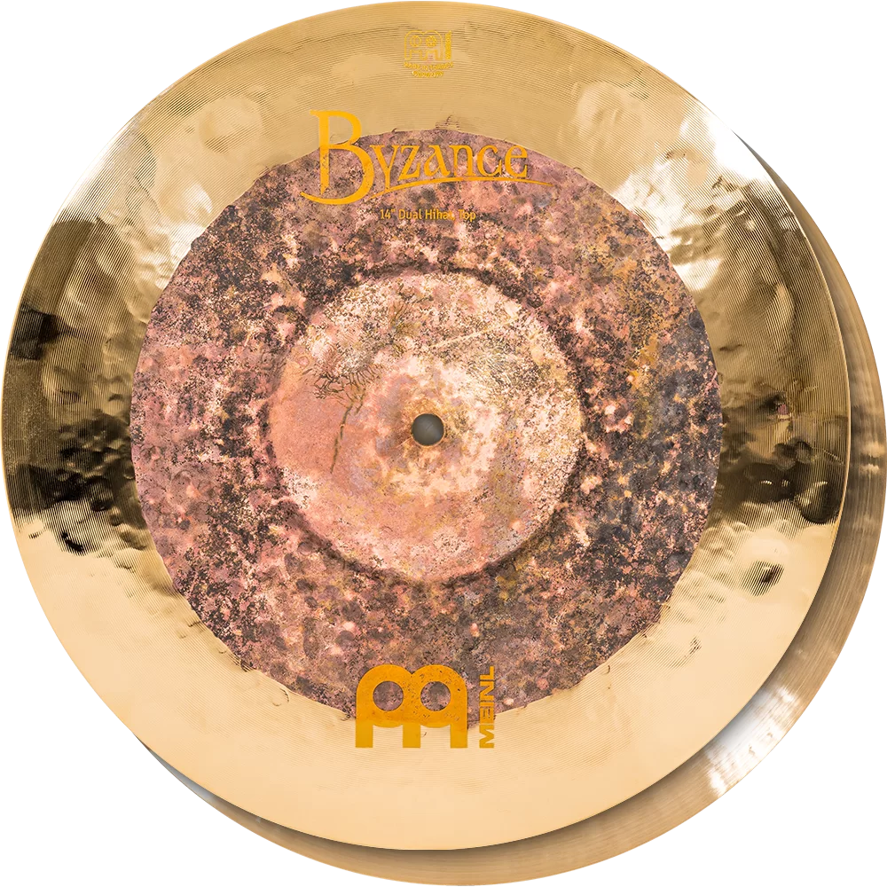 Meinl Byzance Dual Hi-Hat - Pair - New,14-Inch