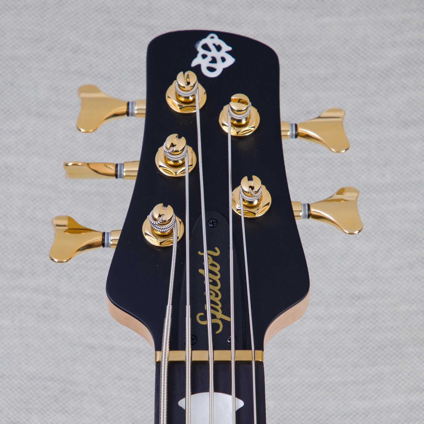 Spector Euro 5 LT Solid Korina Wings 5-String Electric Bass Guitar - Natural Satin - CHUCKSCLUSIVE - #NB23462