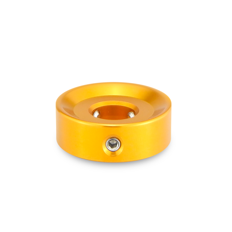 Barefoot Buttons V1 Standard Footswitch Button, Gold - For Common 3PDT Switches