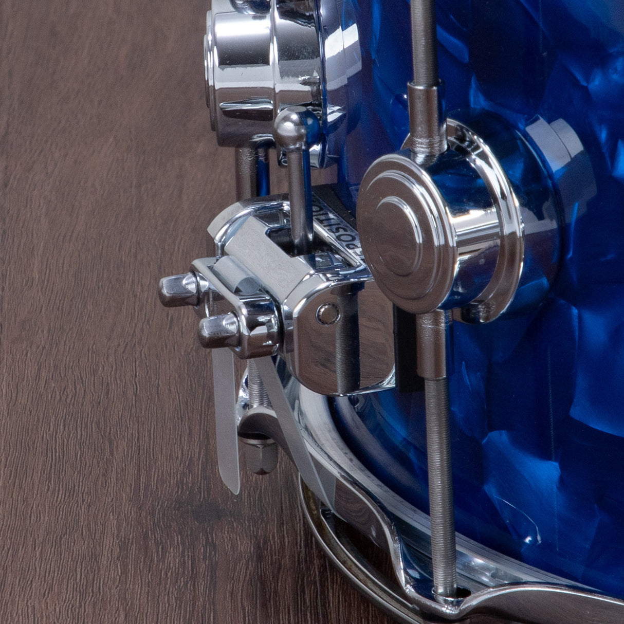 DW 6.5 x 14-Inch Collector's Series SSC Maple Snare Drum - Blue Moonstone with Chrome Hardware