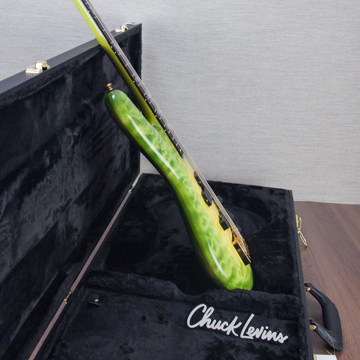 Spector USA NS-2 Electric Bass Guitar - Alien Glow - CHUCKSCLUSIVE - #1963