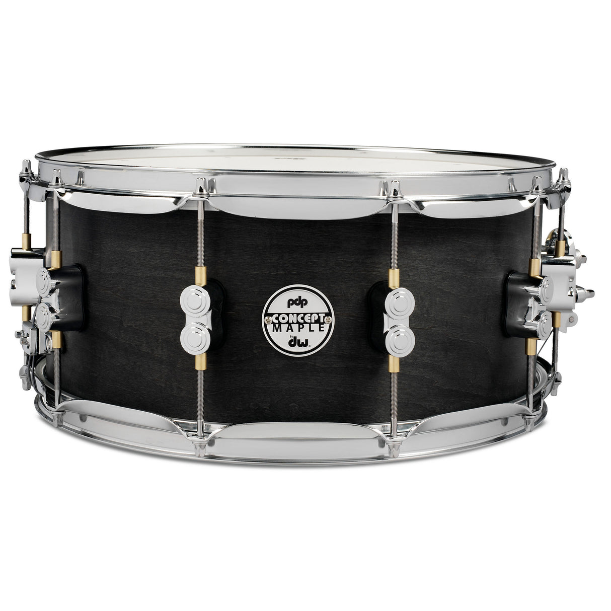 PDP 14" x 6.5" Black Wax Maple Snare Drum