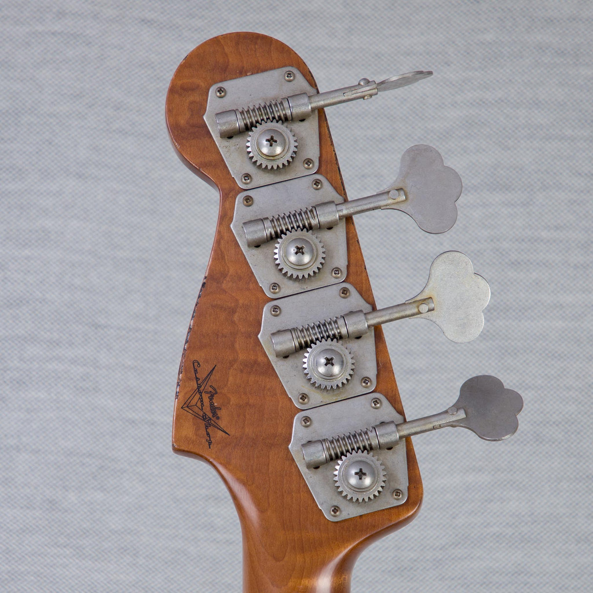 Fender Custom Shop Artisan Flame Precision Bass Electric Guitar - Aged Cherry Sunburst - #CZ587740