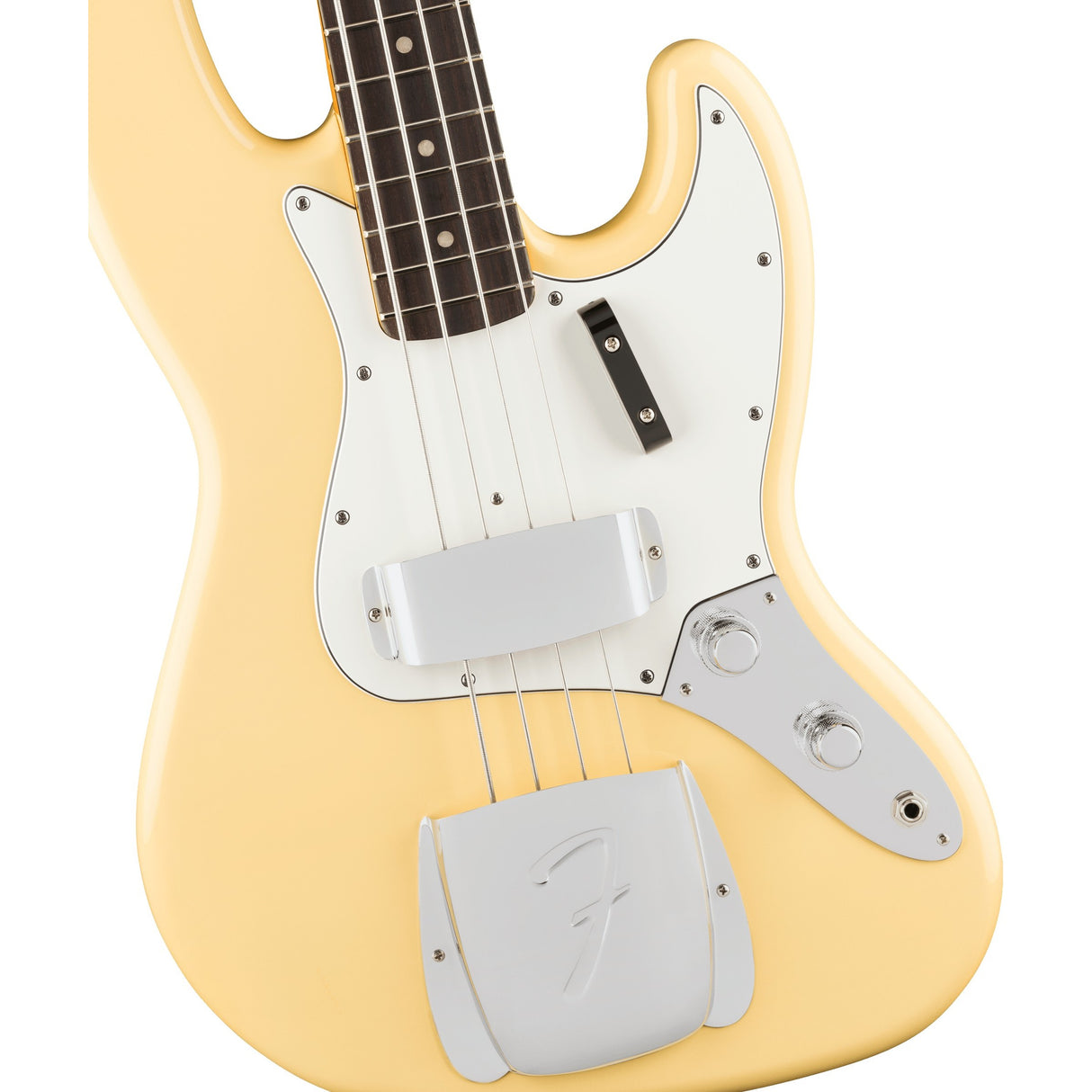 Fender Limited Edition Laura Lee Jazz Electric Bass Guitar - Vintage White