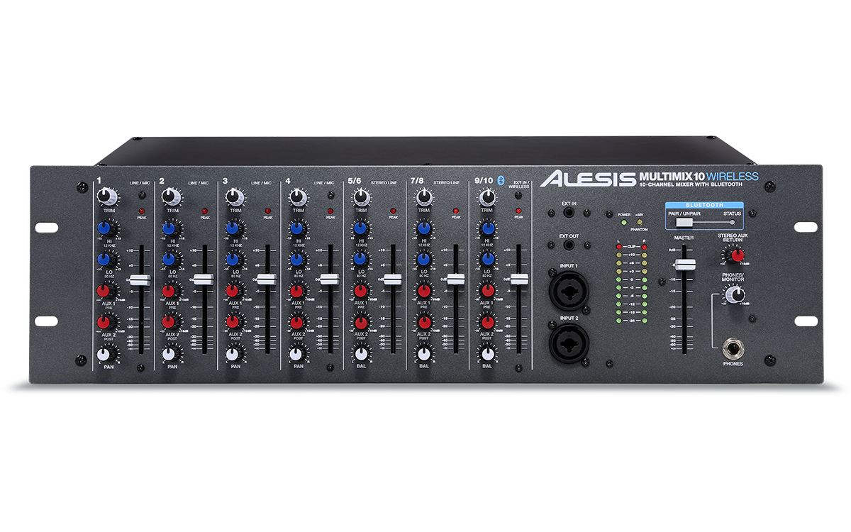 Alesis MultiMix 10 Wireless Rackmount Mixer