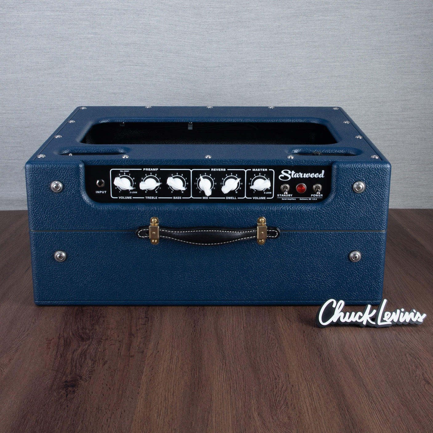 Bartel Starwood 28-Watt 6L6GC 1x12-Inch Combo Amplifier with Boost in Blue Tolex - CHUCKSCLUSIVE 65th Anniversary Edition - New