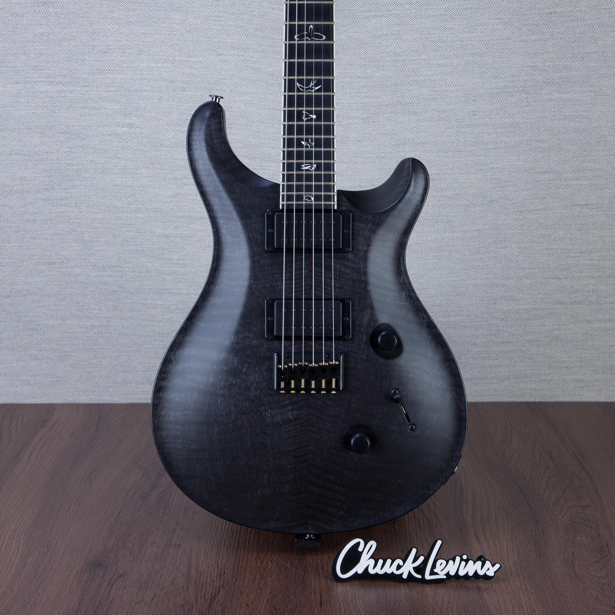 PRS Mark Holcomb Electric Guitar - Gray Black Stained Binding - #250408962