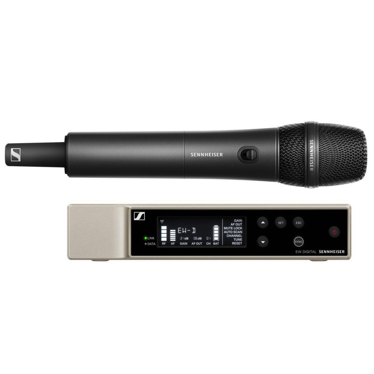 Sennheiser EW-D 835-S Digital Wireless Handheld Microphone System Set - R1-6 Range - New