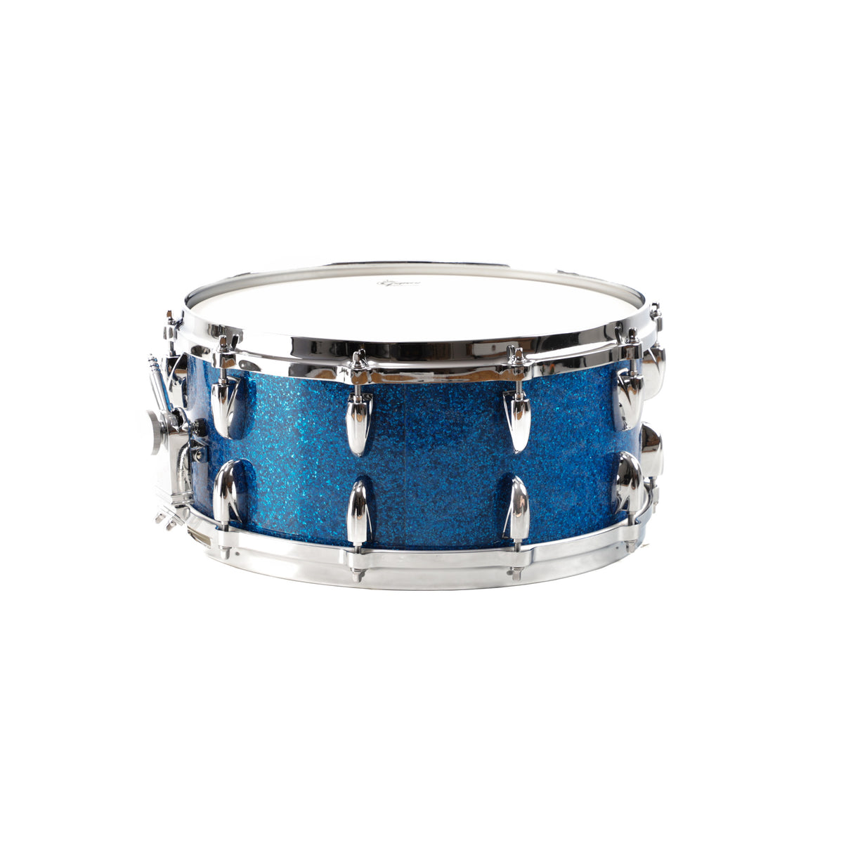 Gretsch USA Custom 14x6.5-Inch Snare Drum - Blue Glass