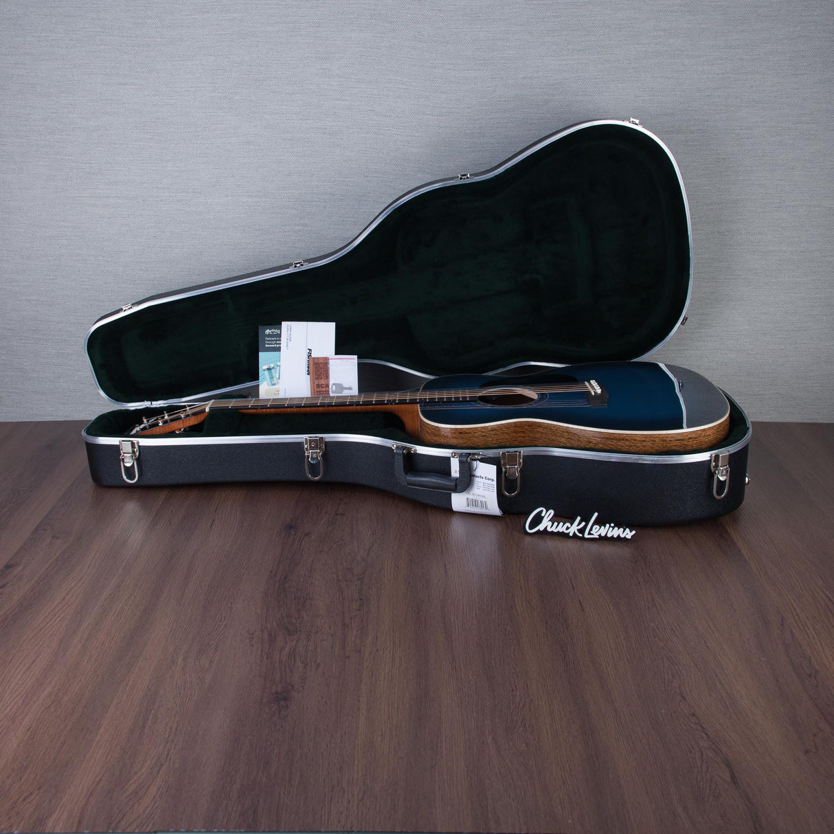 Martin Limited Edition CEO-11 M-14 Style Mahogany/European Spruce Fishman Aura VT Acoustic Electric Guitar - Horizons Blue Burst - #2929737