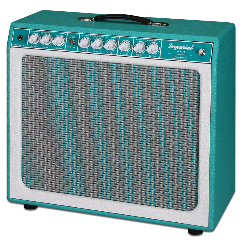 Tone King Imerpial MK II 20-Watt 1x12 Tube Combo Electric Guitar Amplifier - Turquoise - New