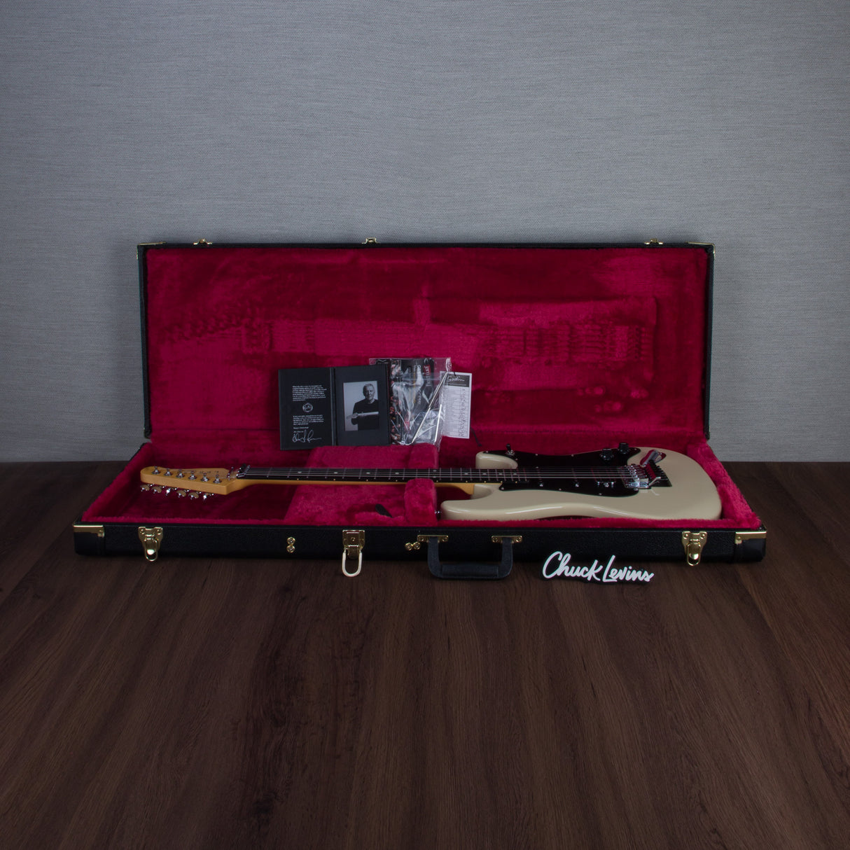 Lerxst Alex Lifeson Signature Electric Guitar with Floyd Rose - Limelight Cream - #24309104