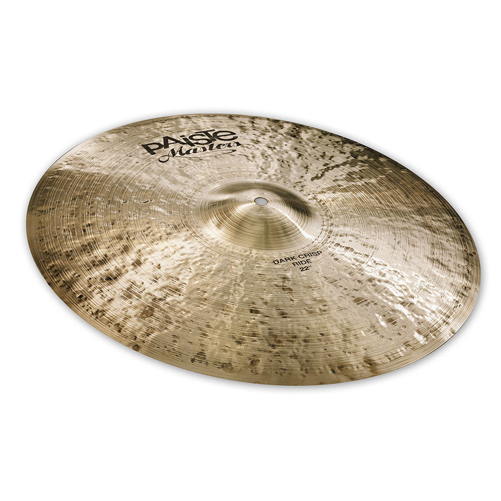 Paiste 22" Masters Dark Crisp Ride Cymbal - New,22 Inch