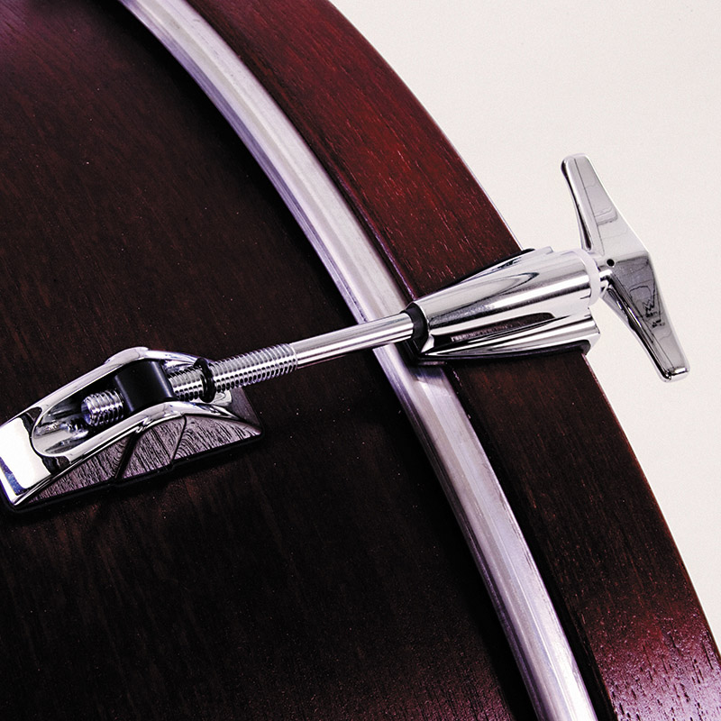 Adams 36x18-Inch Concert Bass Drum with Suspension Stand and Field Wheels