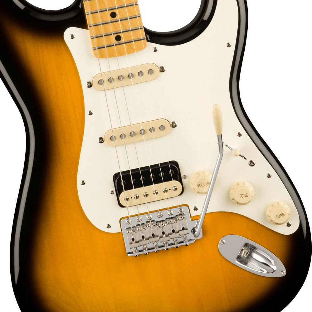 Fender JV Modified '50s Stratocaster HSS Electric Guitar - 2-Color Sunburst - New