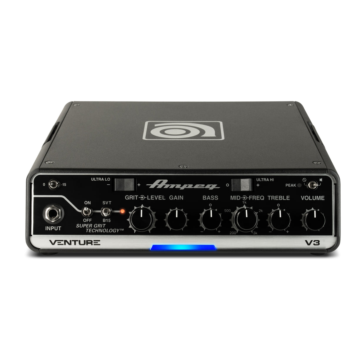Ampeg Venture V3 300-Watt Solid State Bass Amplifier Head