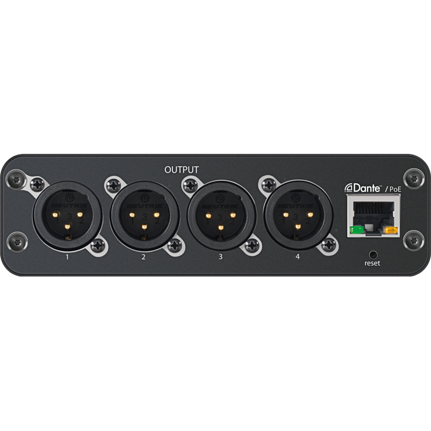 Shure ANI4OUT-XLR 4-Channel Audio Network Interface - Open Box, Mint