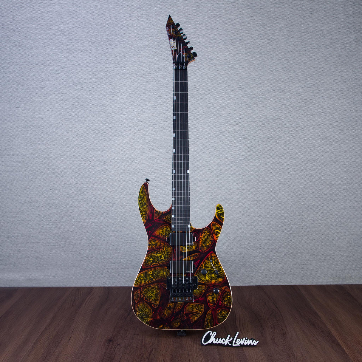 ESP USA M-II DX FR Electric Guitar - Hellfire - #US25017