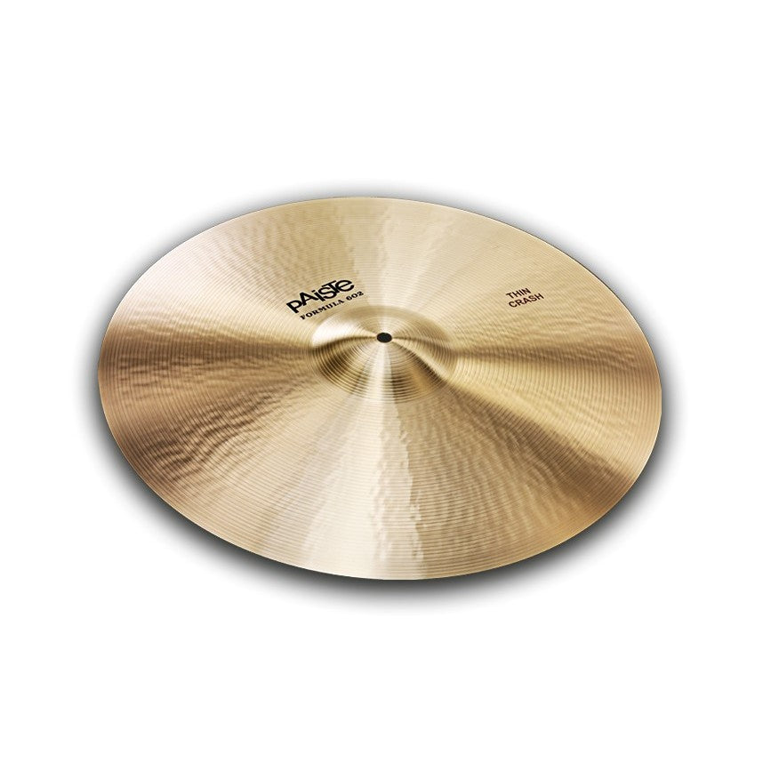 Paiste 16-Inch Formula 602 Classic Thin Crash Cymbal