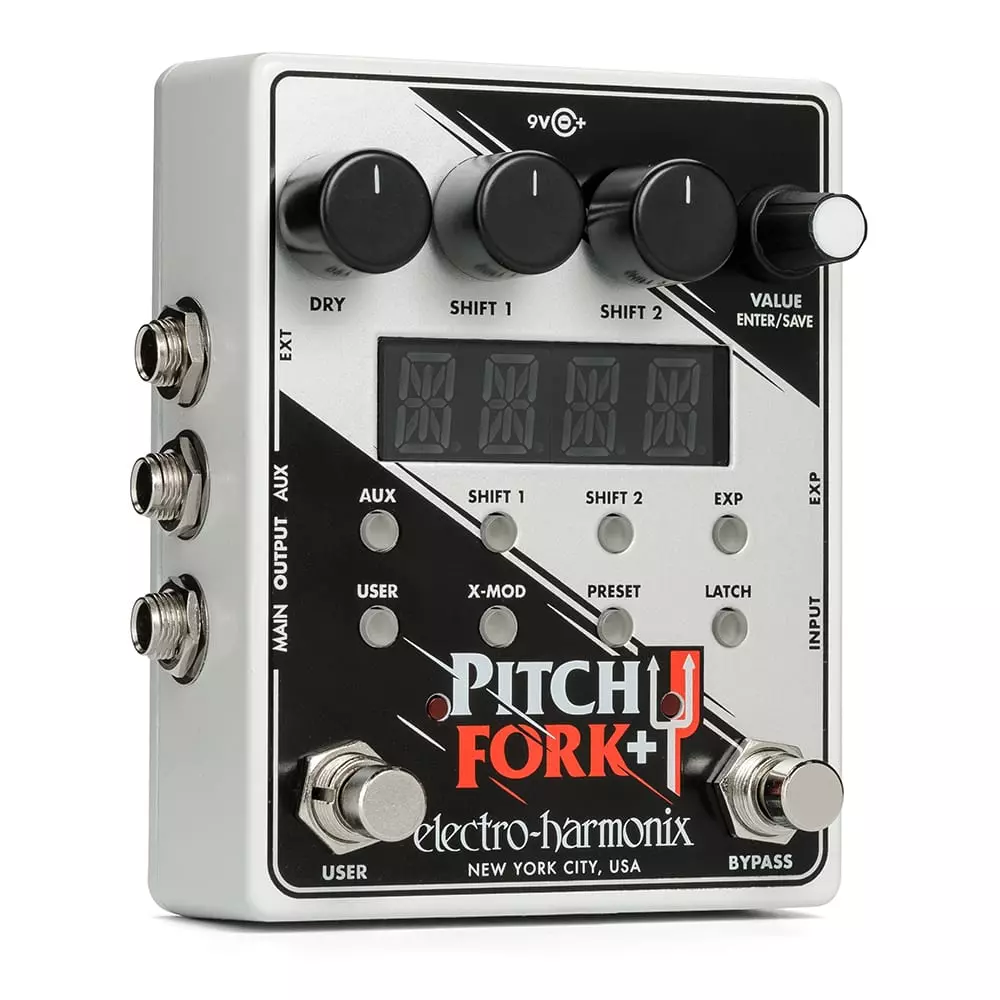 Electro-Harmonix Pitch Fork + Polyphonic Pitch Shift Pedal - New