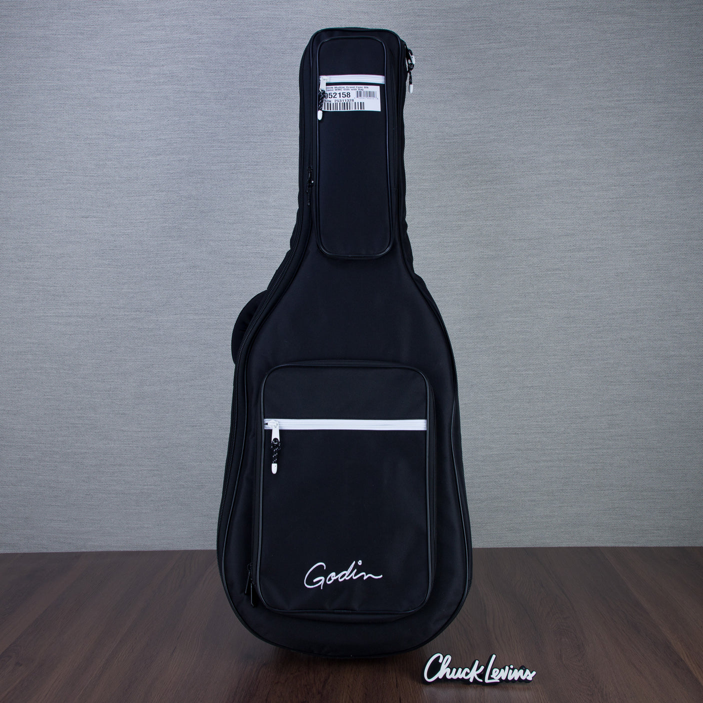 Godin MultiAc Grand Concert SA Nylon String Acoustic-Electric Guitar - Trans Black - CHUCKSCLUSIVE - #25311328