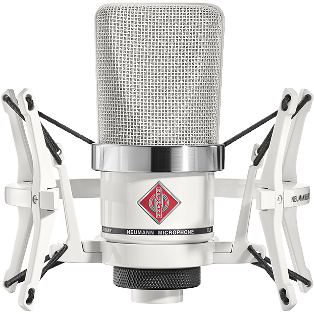 Neumann TLM 102 White Edition Limited-Run Condenser Studio Microphone - New