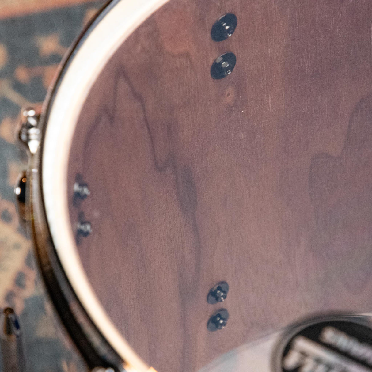 Tama Starclassic Walnut/Birch 5-Piece Shell Pack - Blue and White Oyster