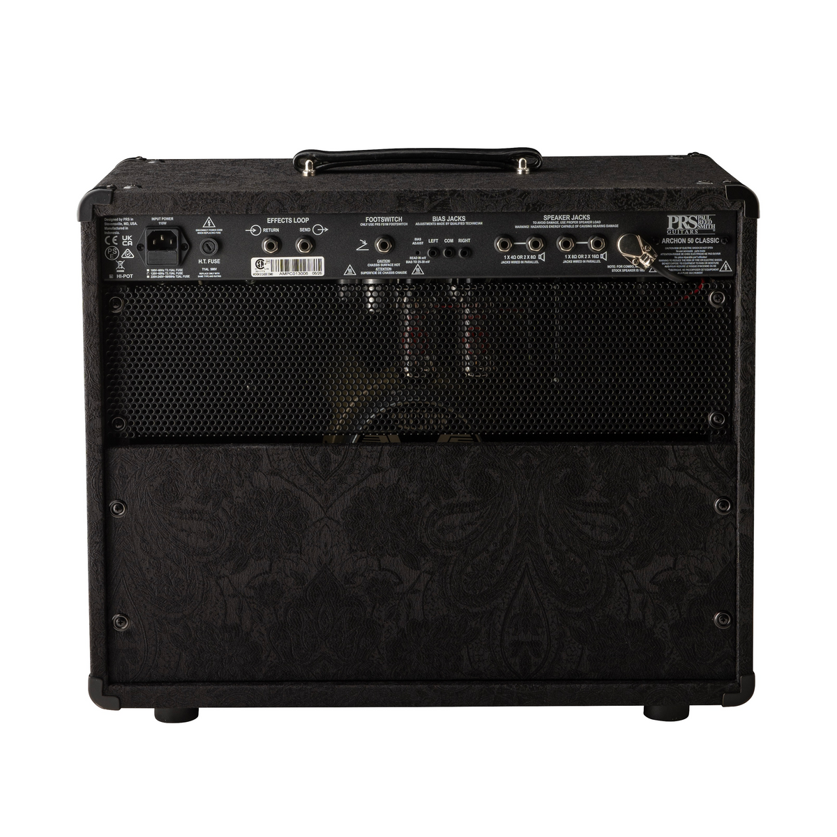 PRS Archon 50 Classic Combo Guitar Amplifier - Limited Edition Black Paisley