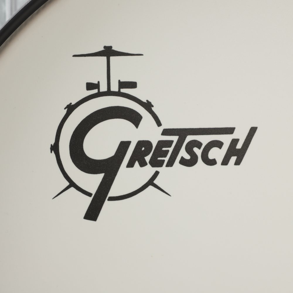 Gretsch USA Custom Nitron 3 Piece Shell Pack, 60's White Marine Pearl - 12/14/20