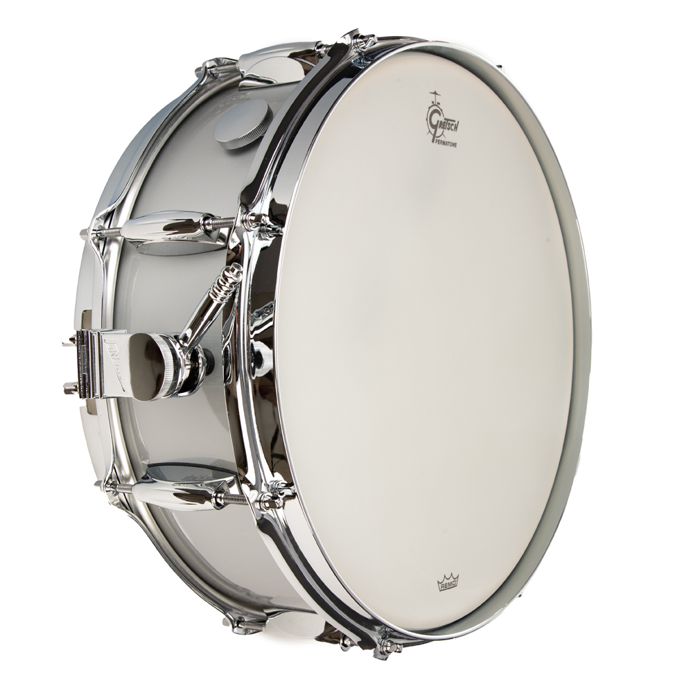 Gretsch Broadkaster 5x14 Snare Drum - Silver Mist Gloss
