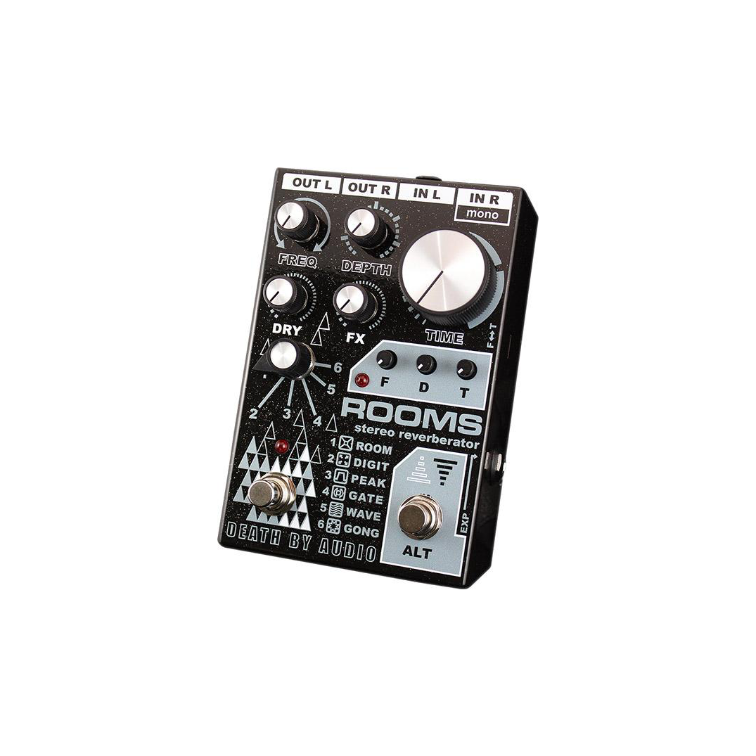 Death By Audio Rooms Digital Reverberation Guitar Pedal - Open Box, Mint