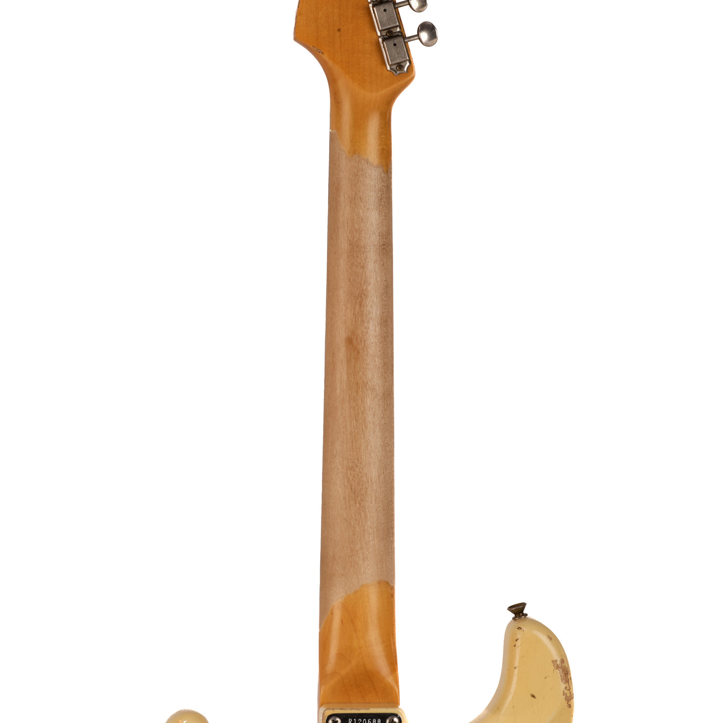 Fender Custom Shop 1962 Stratocaster Heavy Relic Guitar - Aged Vintage White - CHUCKSCLUSIVE - #R120688