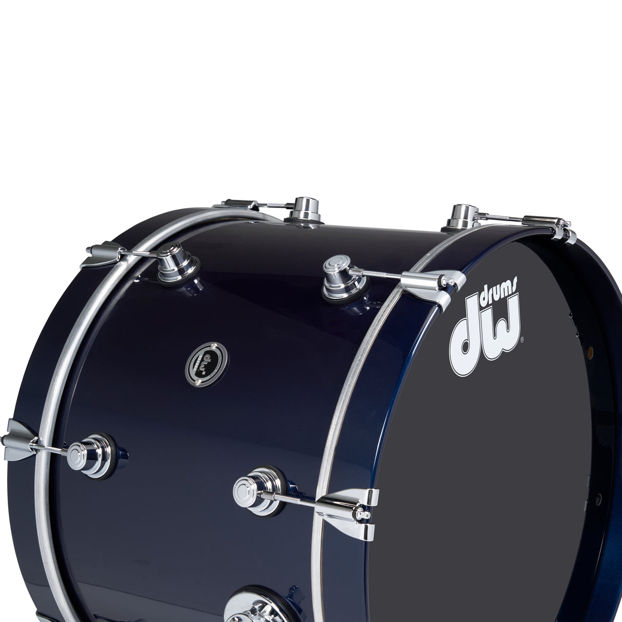 DW DWe 4-Piece Drum Kit Bundle - Midnight Blue Metallic Lacquer