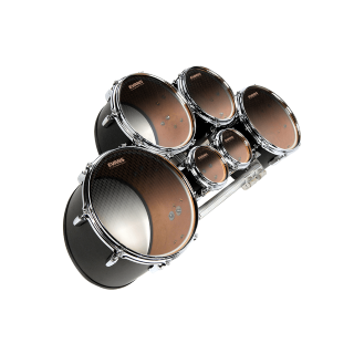 Evans 6" System Blue SST Marching Tenor Drum Head - New,6 Inch