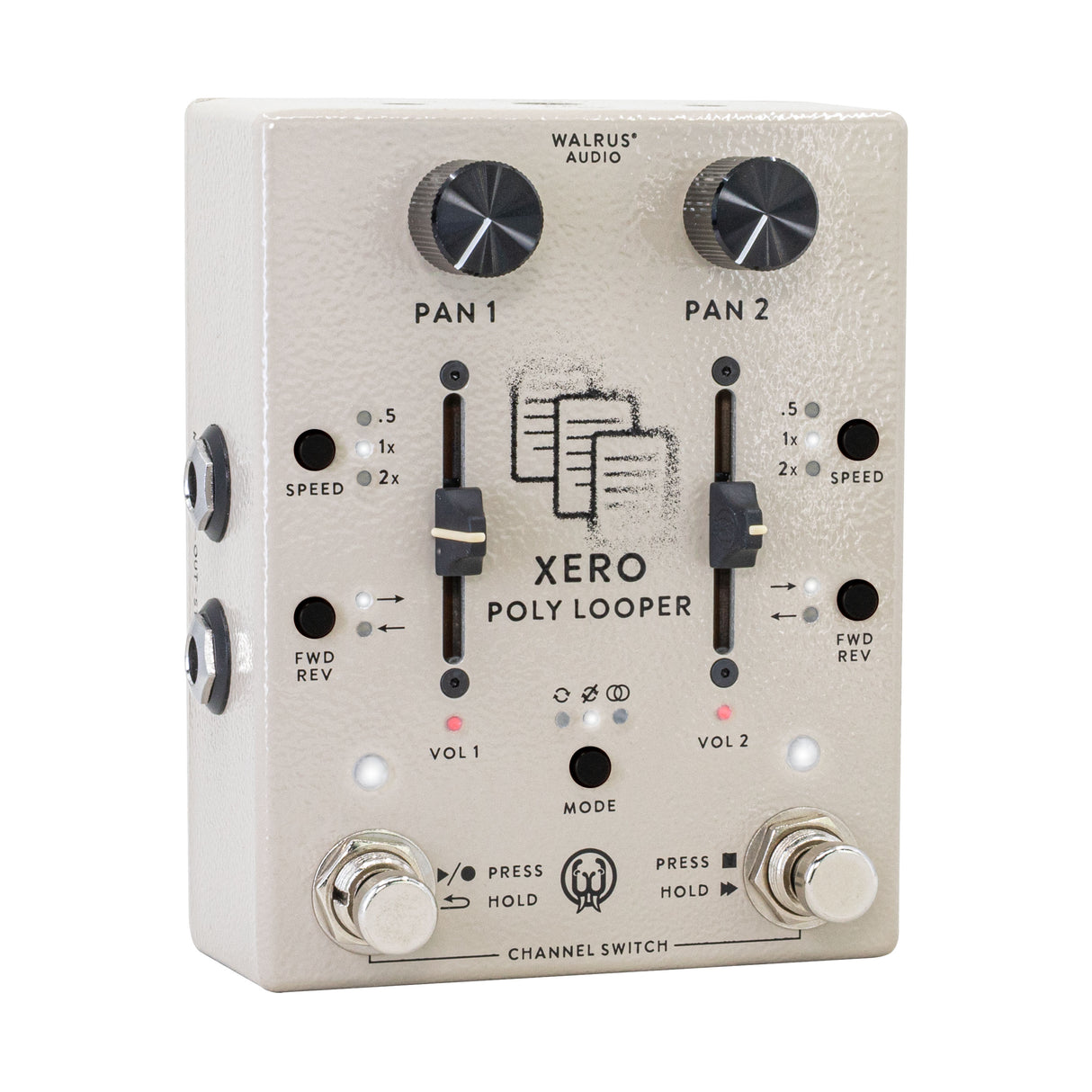 Walrus Audio Xero Polylooper Guitar Effects Pedal - Cream