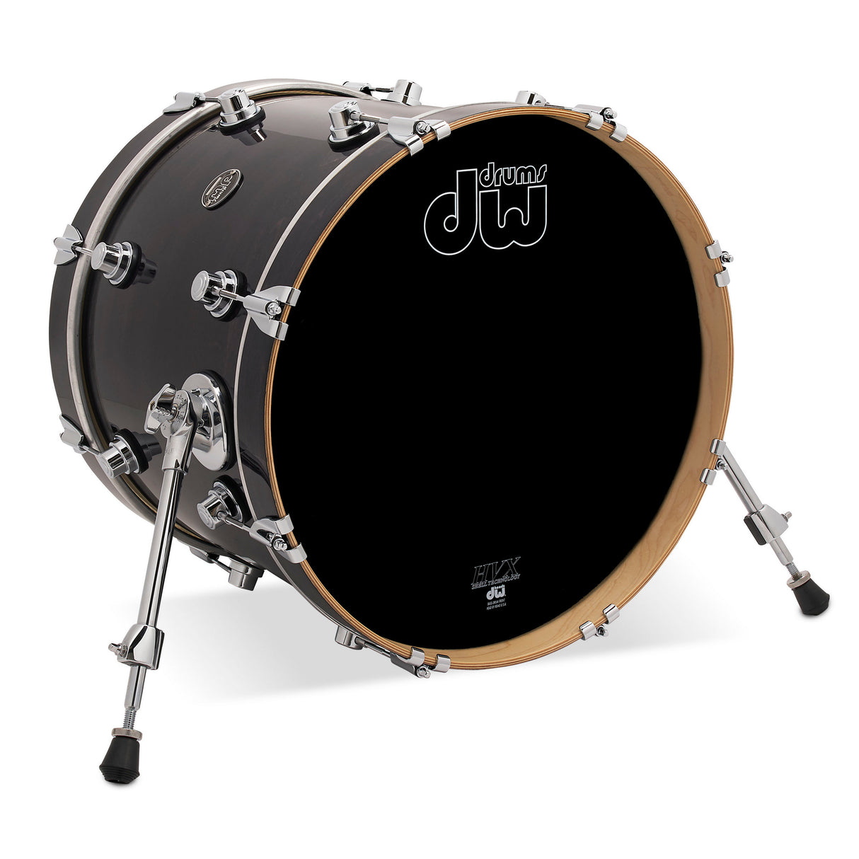 Drum Workshop 18" x 14" Performance Series Bass Drum - Ebony Stain