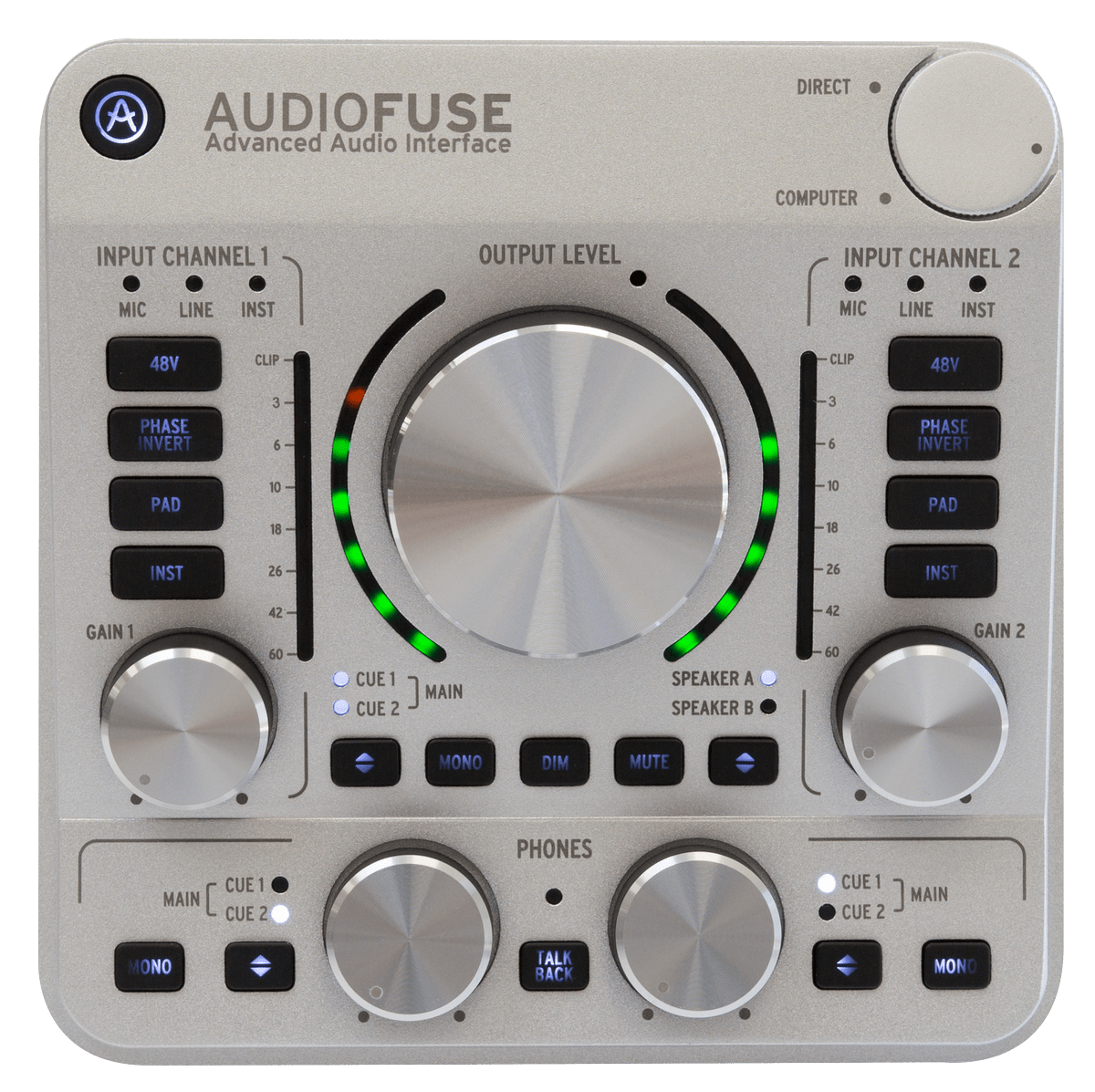 Arturia AudioFuse Audio Interface - Classic Silver