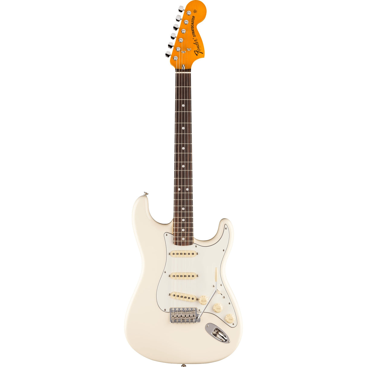 Fender American Vintage II 1973 Stratocaster Electric Guitar, Maple Fingerbaord - Olympic White