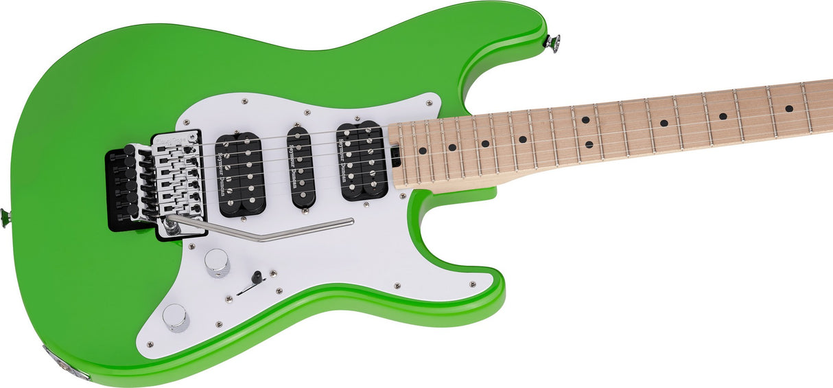 Charvel 2021 Pro-Mod So-Cal Style 1 HSH FR M Electric Guitar - Slime Green - Mint, Open Box