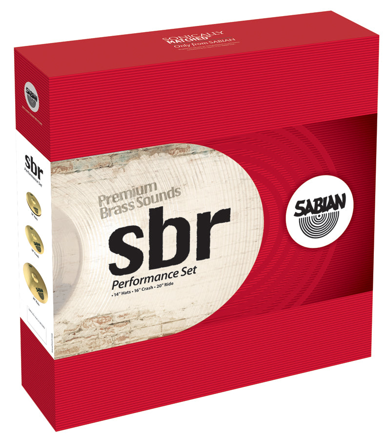 Sabian SBr Performance Cymbal Set