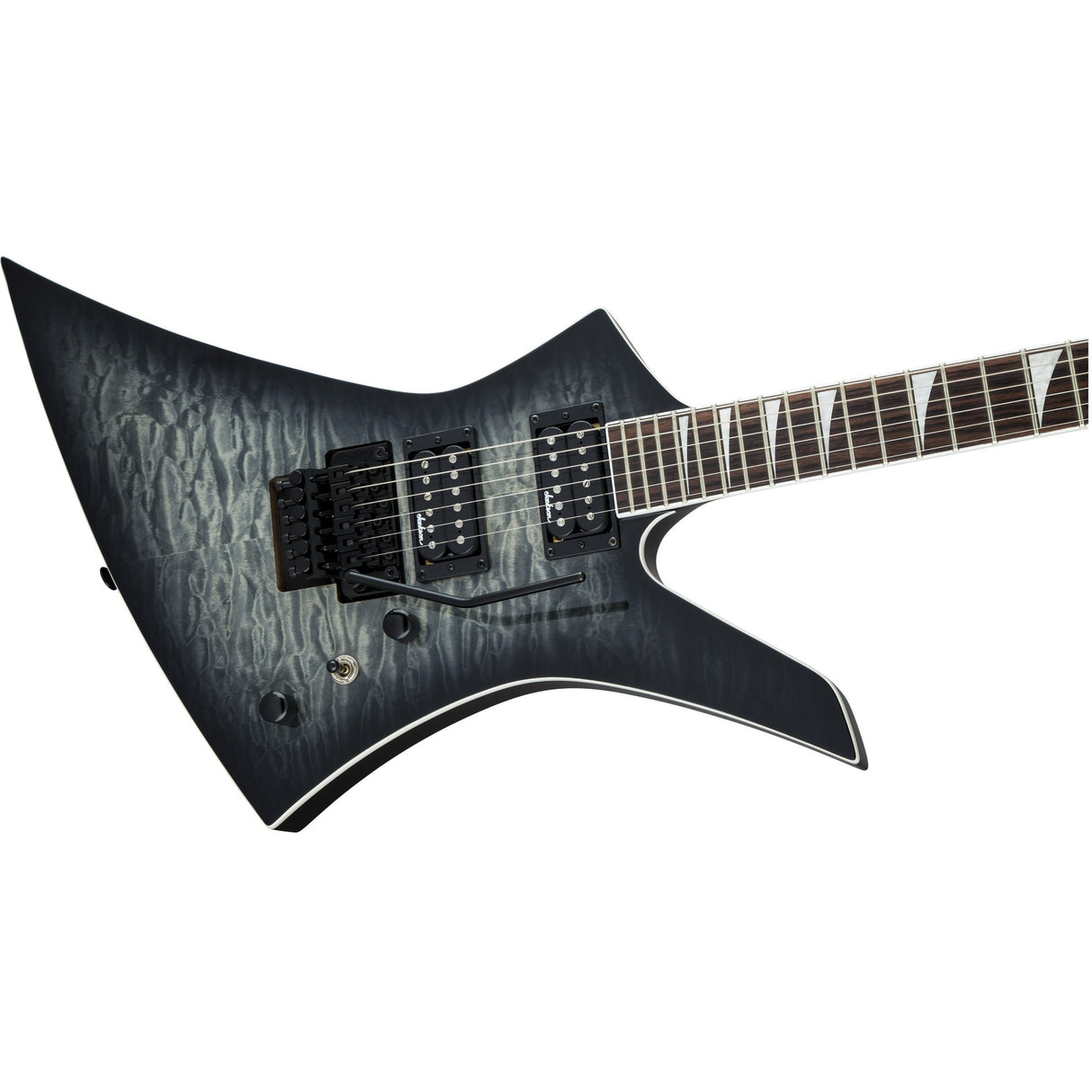 Jackson X Series Kelly KEXQ Electric Guitar - Transparent Black Burst - New