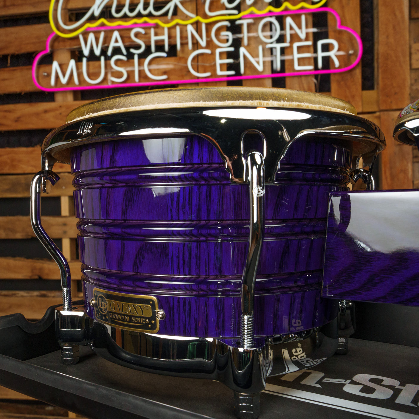 LP Galaxy Giovanni Bongo Set - Purple Ash - CHUCKSCLUSIVE