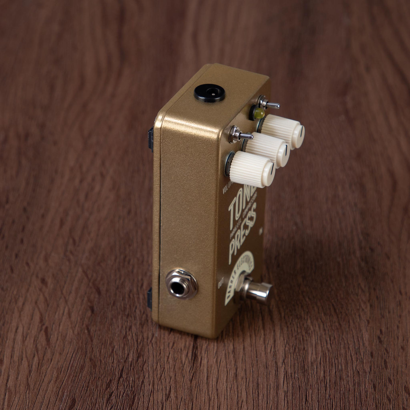 Barber Electronics Tone Press V6 Compressor Guitar Effects Pedal - CHUCKSCLUSIVE GOLD