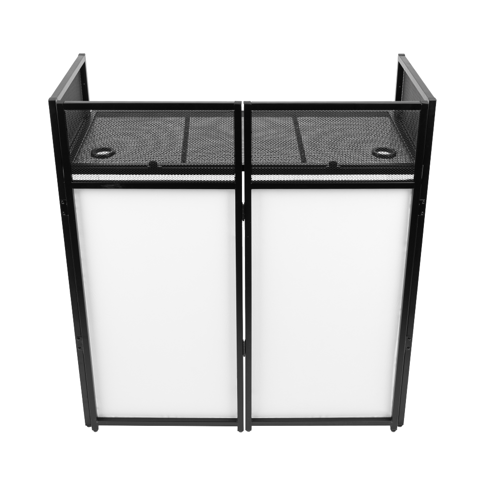 Gator Frameworks GFW-DJFACADE Black Collapsible DJ Facade